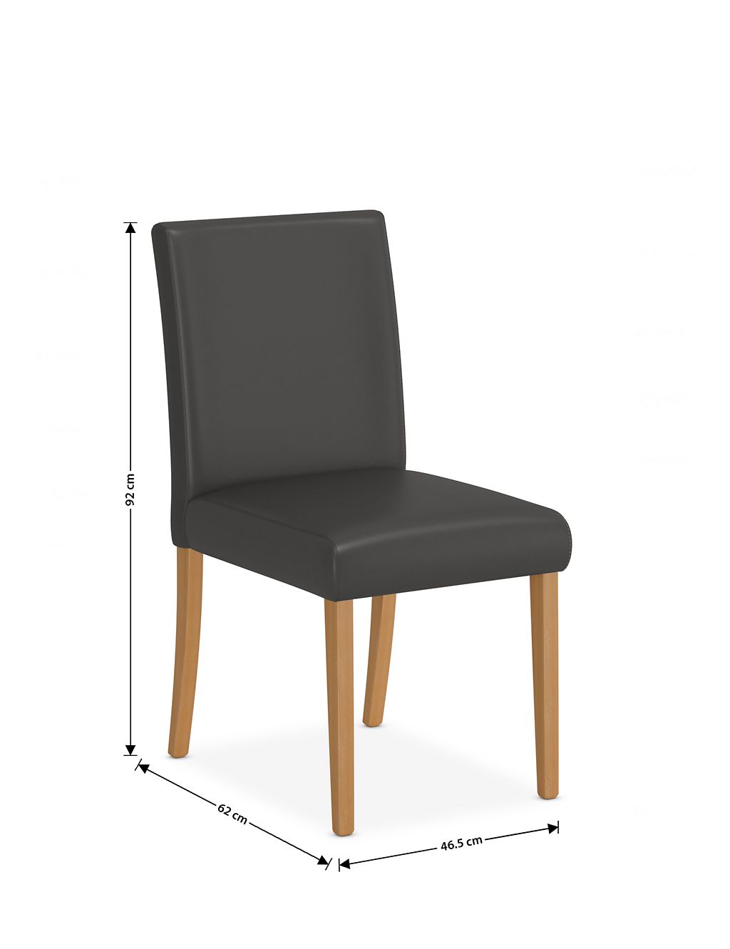 Set of 2 Tromso Dining Chairs 4 of 7