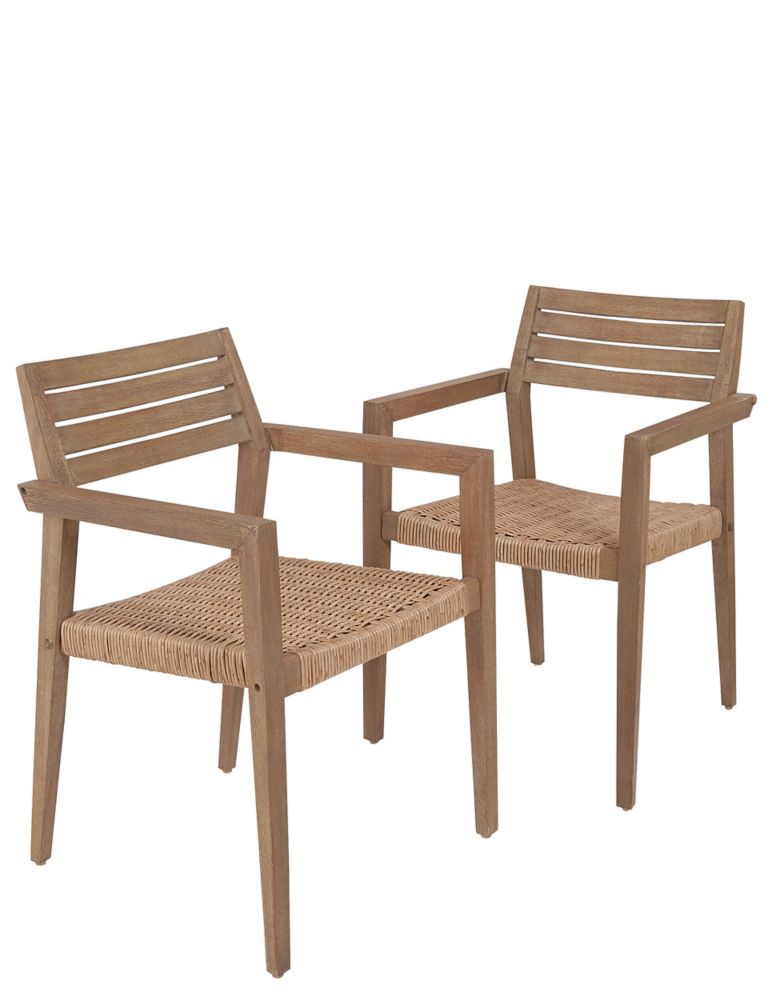 Set of 2 Tuscany Dining Chairs 1 of 7