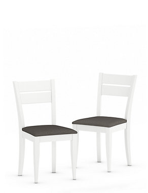 Set of 2 Willow Dining Chairs Image 2 of 7