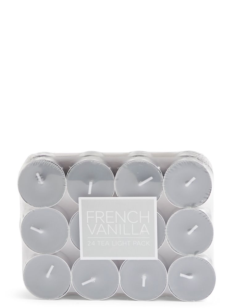 Set of 24 French Vanilla Tea Lights 1 of 4