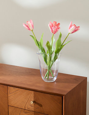 Set of 3 Artificial Tulip Single Stems Image 2 of 4