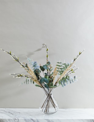 Set of 3 Artificial Willow Single Stems Image 2 of 6