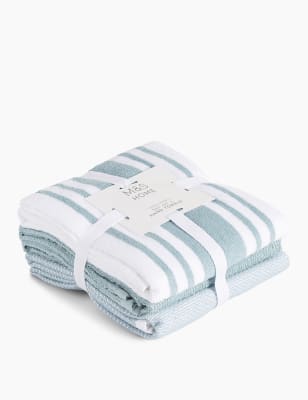 Marks and discount spencer towels blue