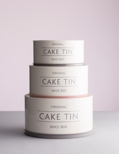 Set of 3 Cake Tins 5 of 6