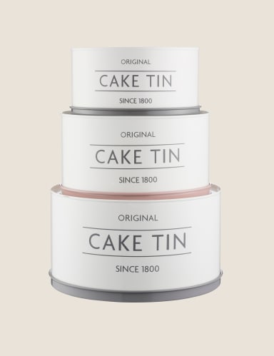 Set of 3 Cake Tins 1 of 6