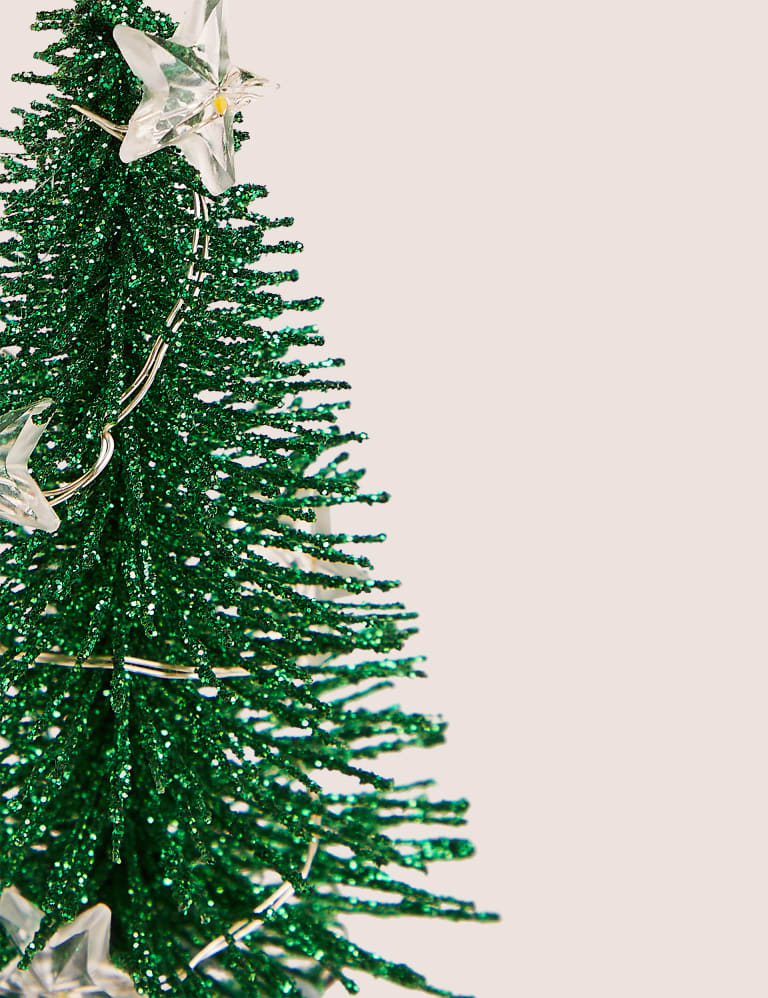 Set of 3 Light Up Mini Christmas Trees M&S