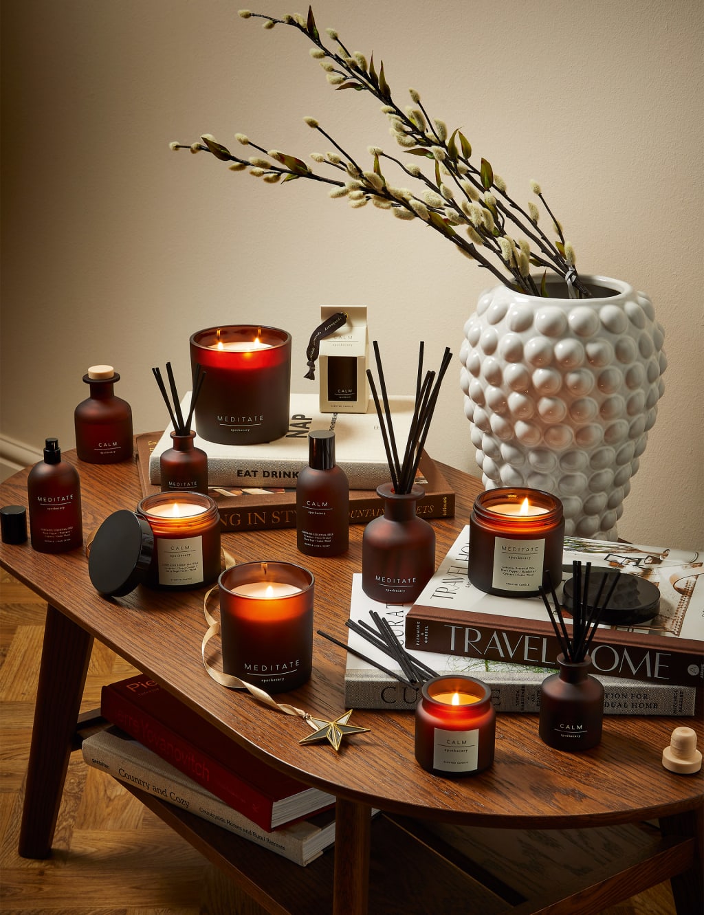 Set of 3 Mini Diffusers Gift Set Apothecary M&S