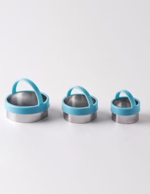 Set of 3 Round Cookie Cutters Image 2 of 3