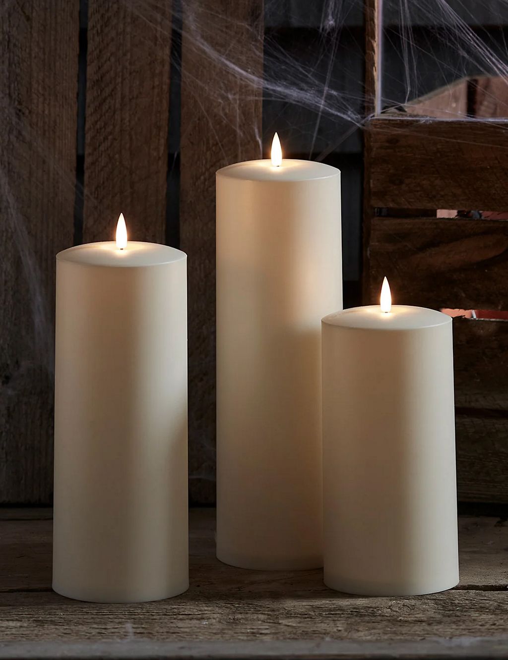 Set of 3 TruGlow® Waterproof Outdoor Candles 5 of 6