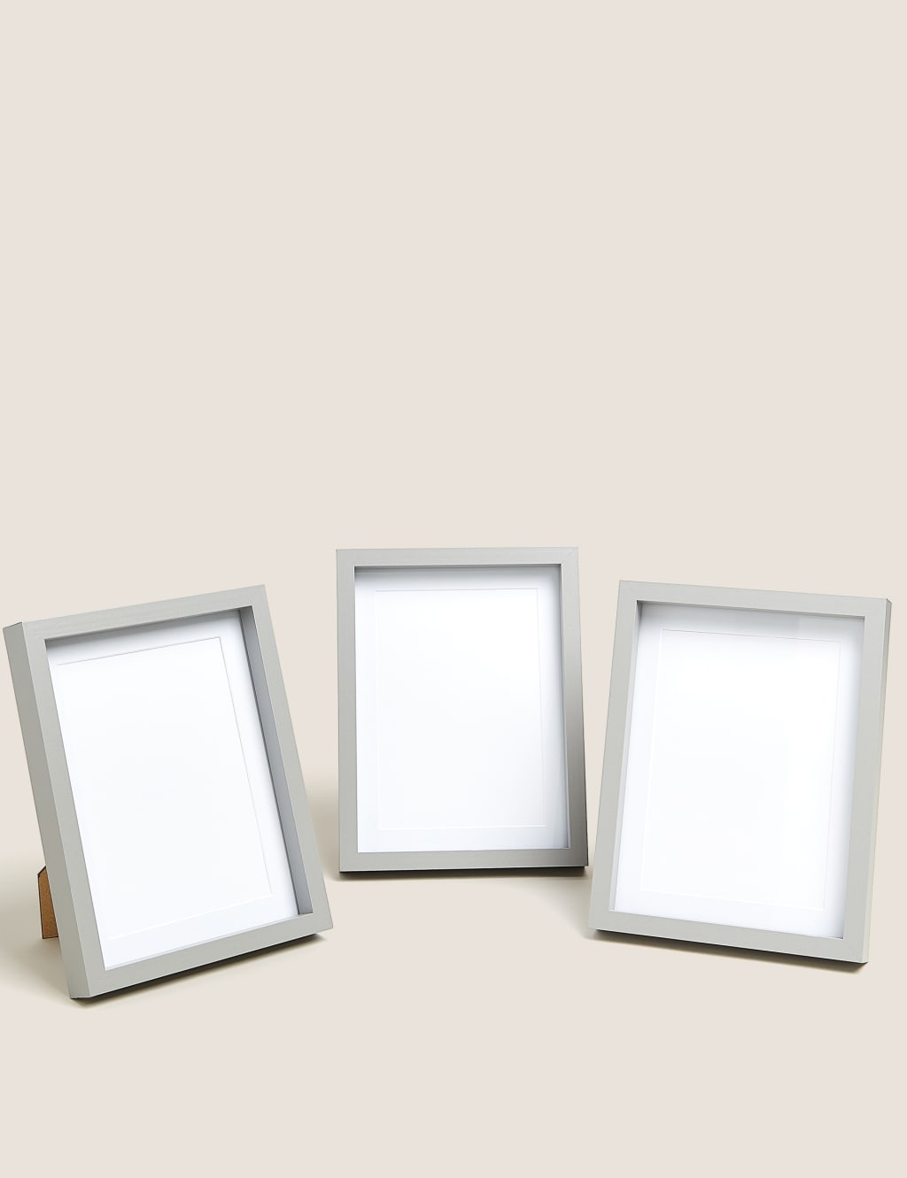 Set of 3 Wood Photo Frames 5x7 inch 3 of 5