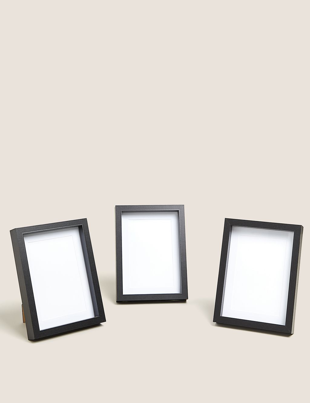 Set of 3 Wood Photo Frames 5x7 inch 3 of 5