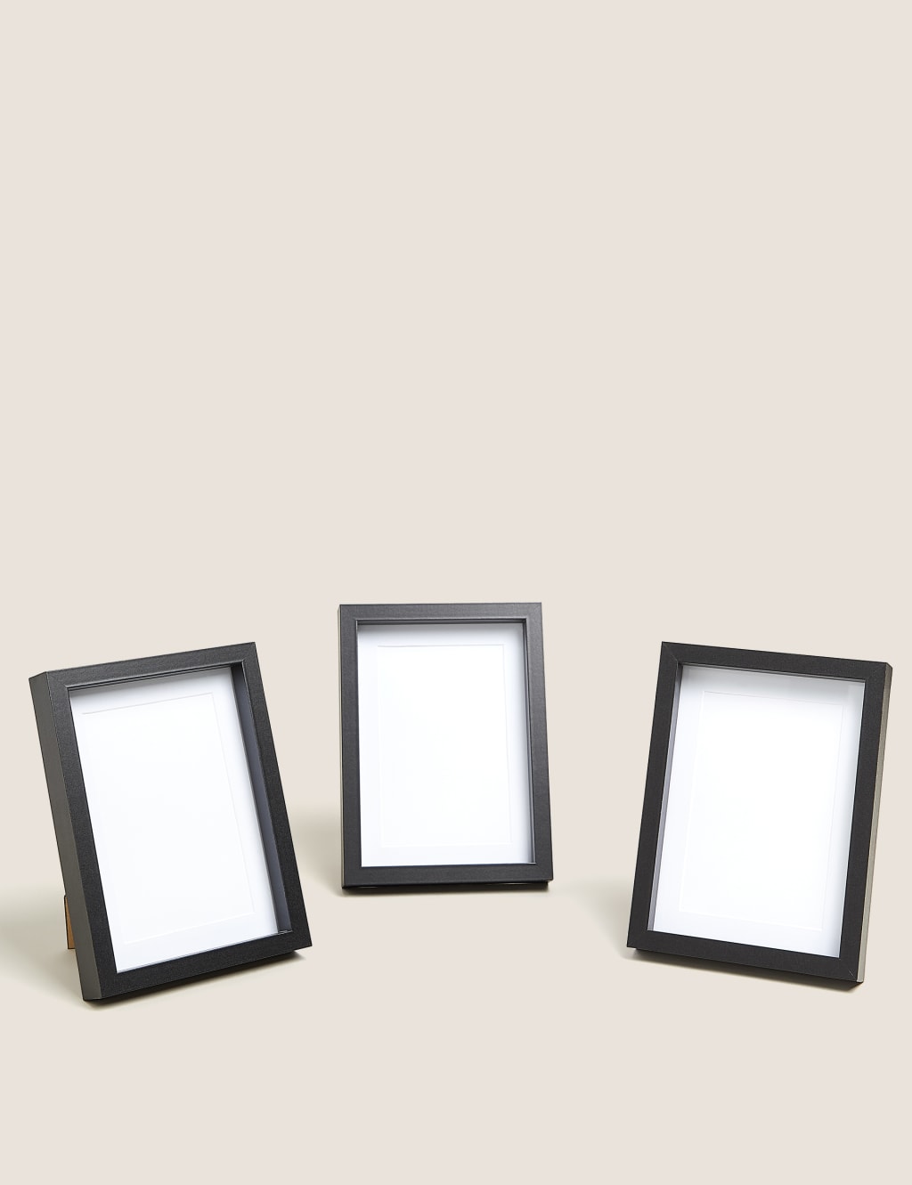 Set of 3 Wood Photo Frames 5x7 inch 3 of 5