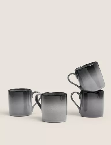 Set of 4 Amberley Ombre Mugs 1 of 4