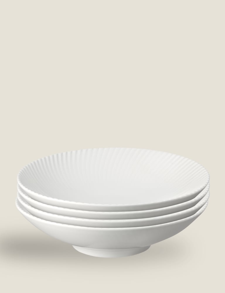 Denby white pasta bowls hot sale
