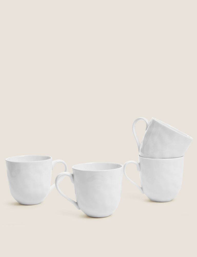 Set of 4 Artisan Mugs 1 of 5