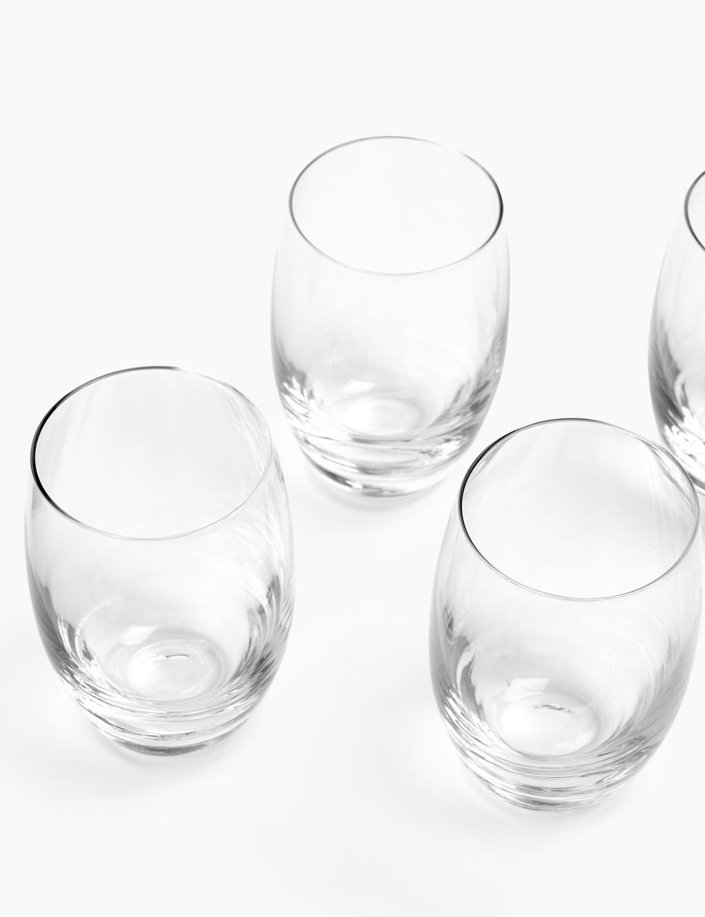 Set of 4 Barrel Highball Glasses 2 of 5