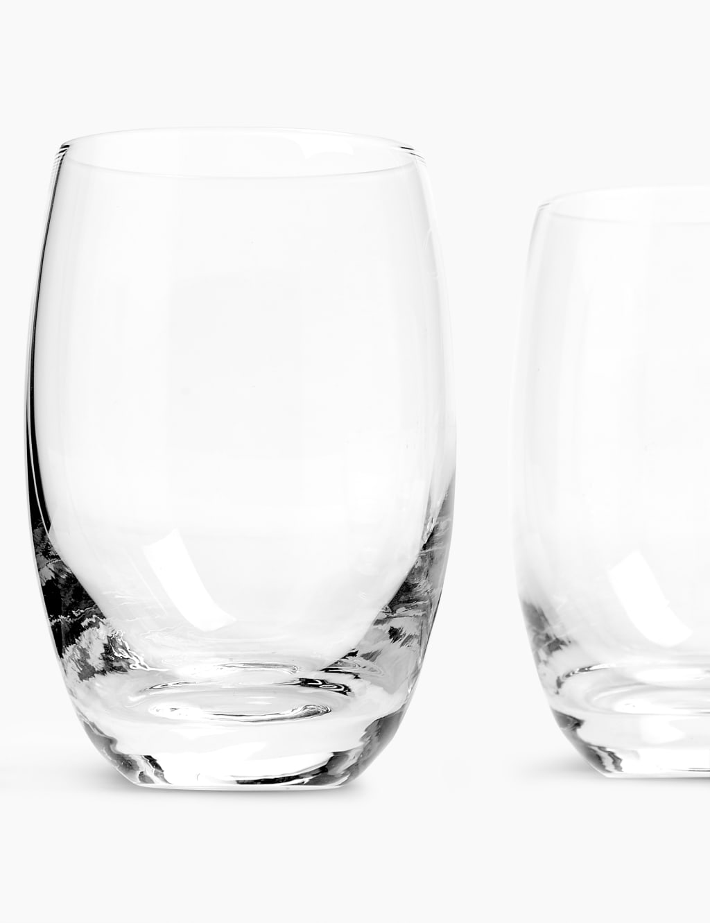 Set of 4 Barrel Highball Glasses M&S