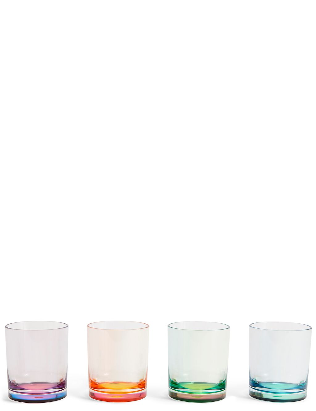 Set of 4 Colourful Tumblers 1 of 5