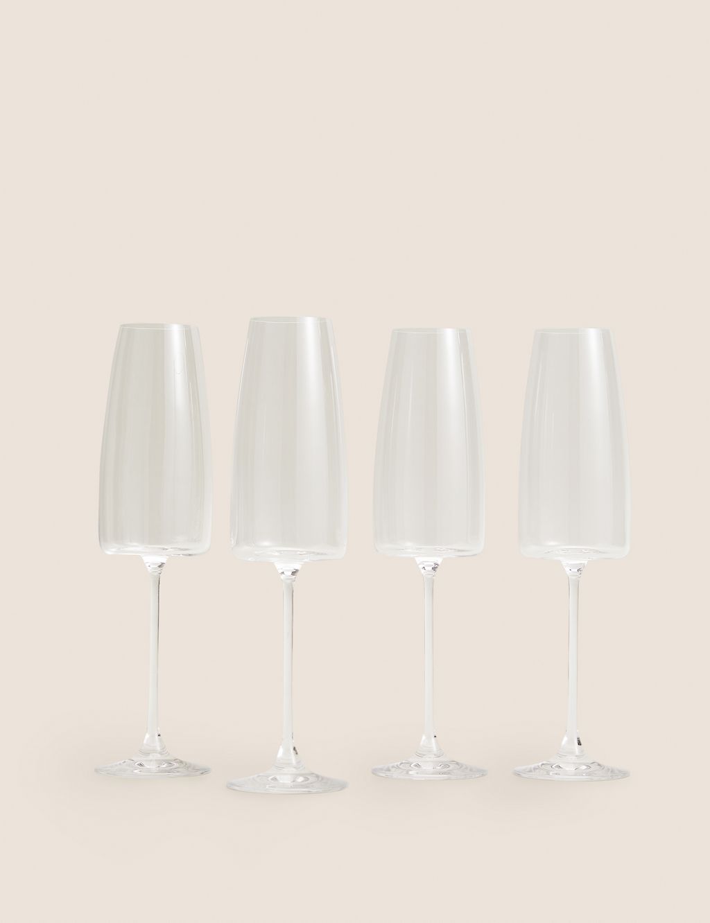 Set of 4 Contemporary Champagne Flutes 3 of 3