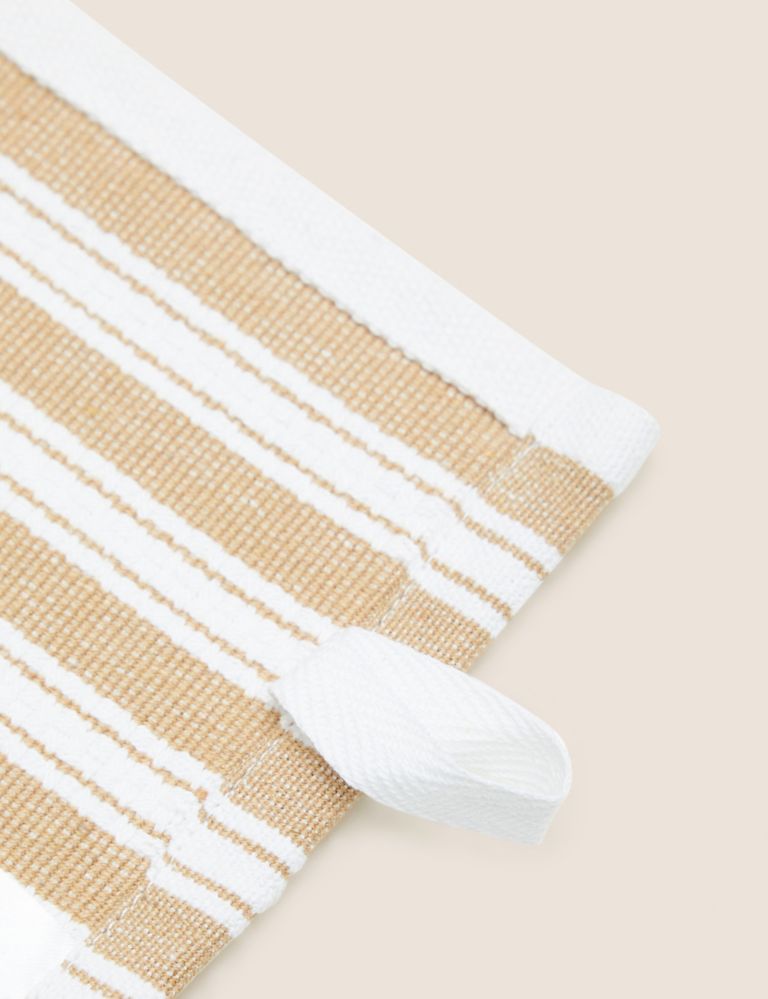 Set of 4 Cotton Rich Basket Weave Tea Towels 3 of 3