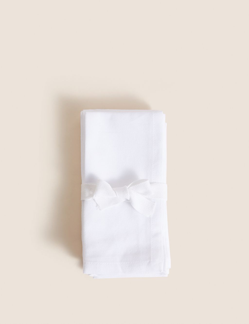 Set of 4 Cotton with Linen Napkins 2 of 3