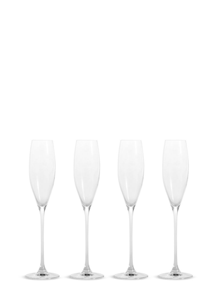 Set of 4 Elegance Champagne Flutes 2 of 4