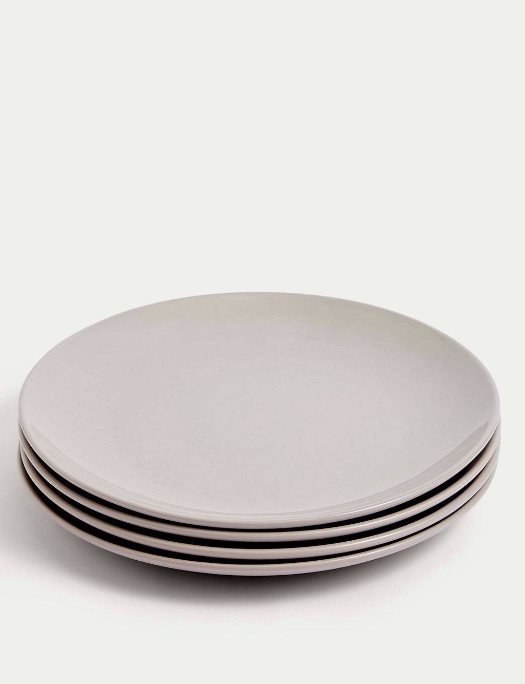 Set of 4 Everyday Stoneware Dinner Plates 1 of 3