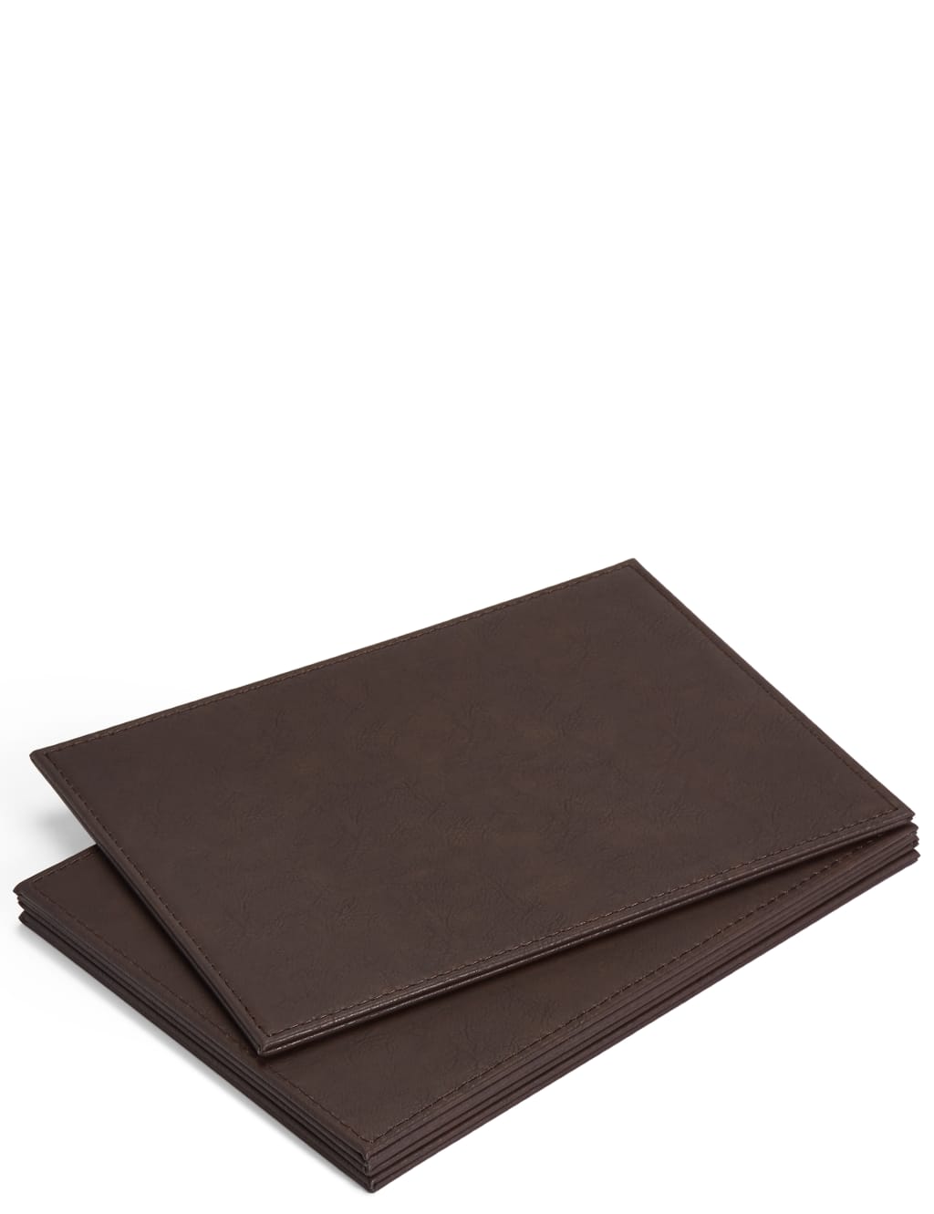 Set of 4 Faux Leather Placemats & Coasters M&S