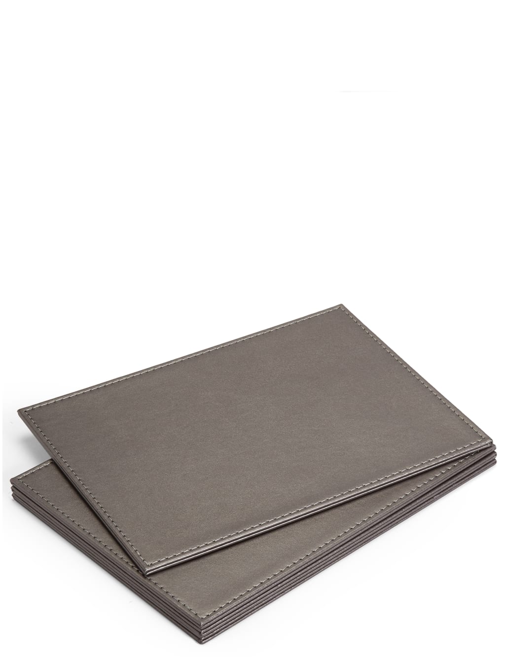 Set of 4 Faux Leather Placemats & Coasters M&S