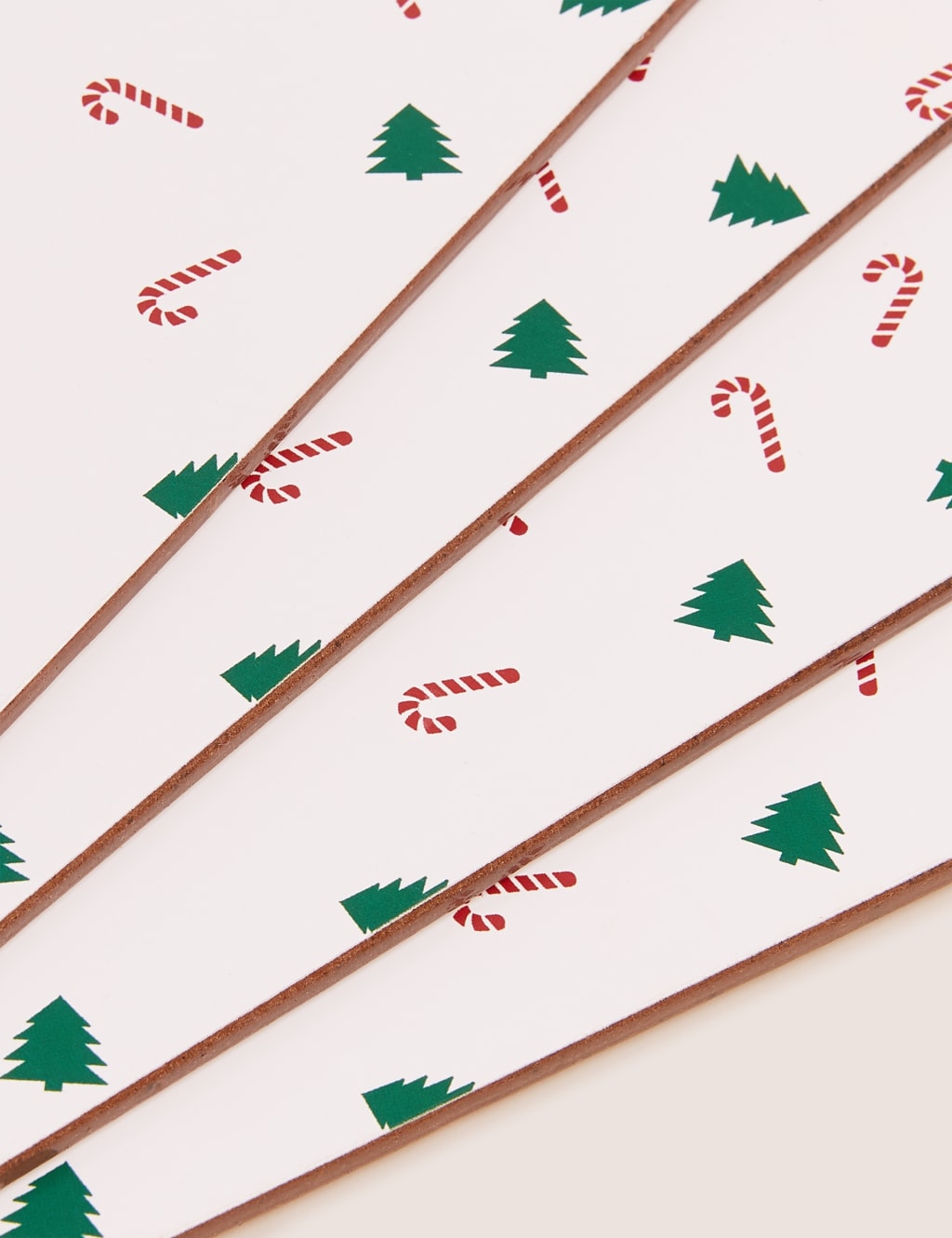 Set of 4 Festive Fun Cork Placemats M&S