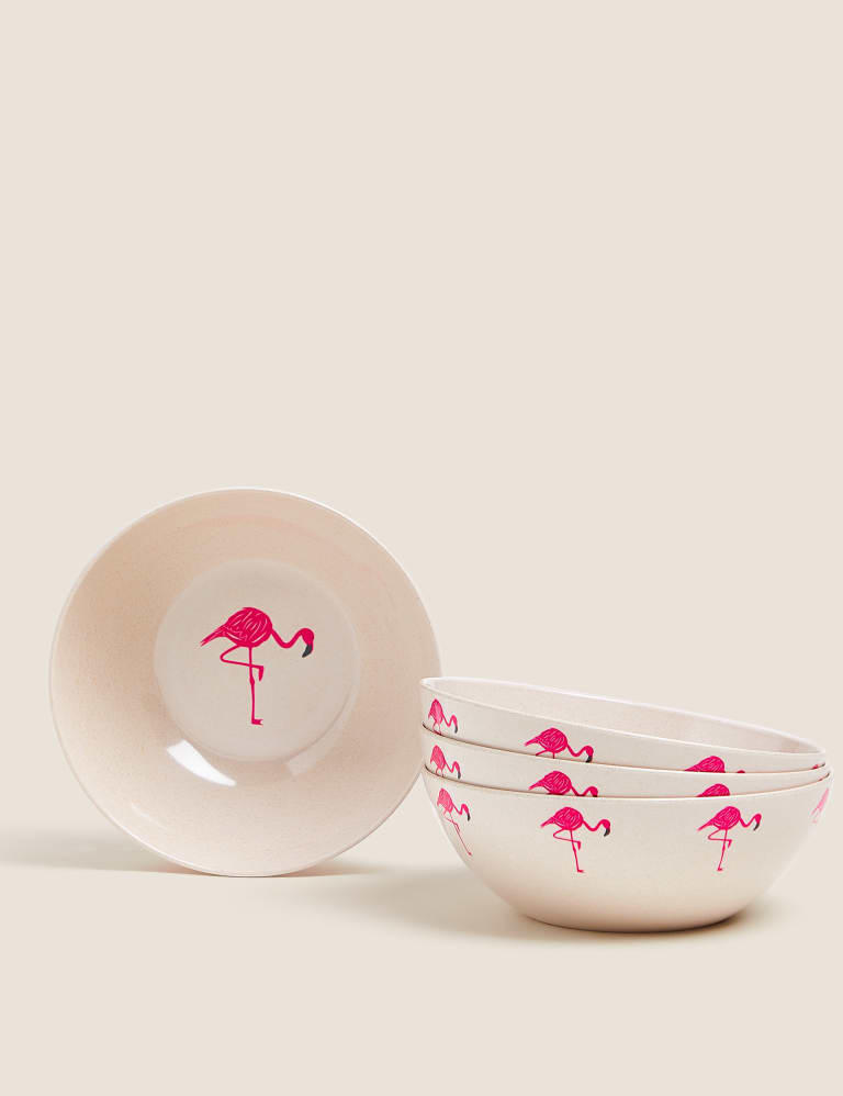 Flamingo dinnerware top