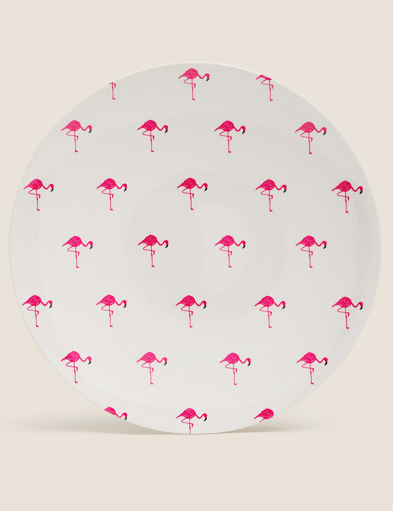 Flamingo dinner clearance plates