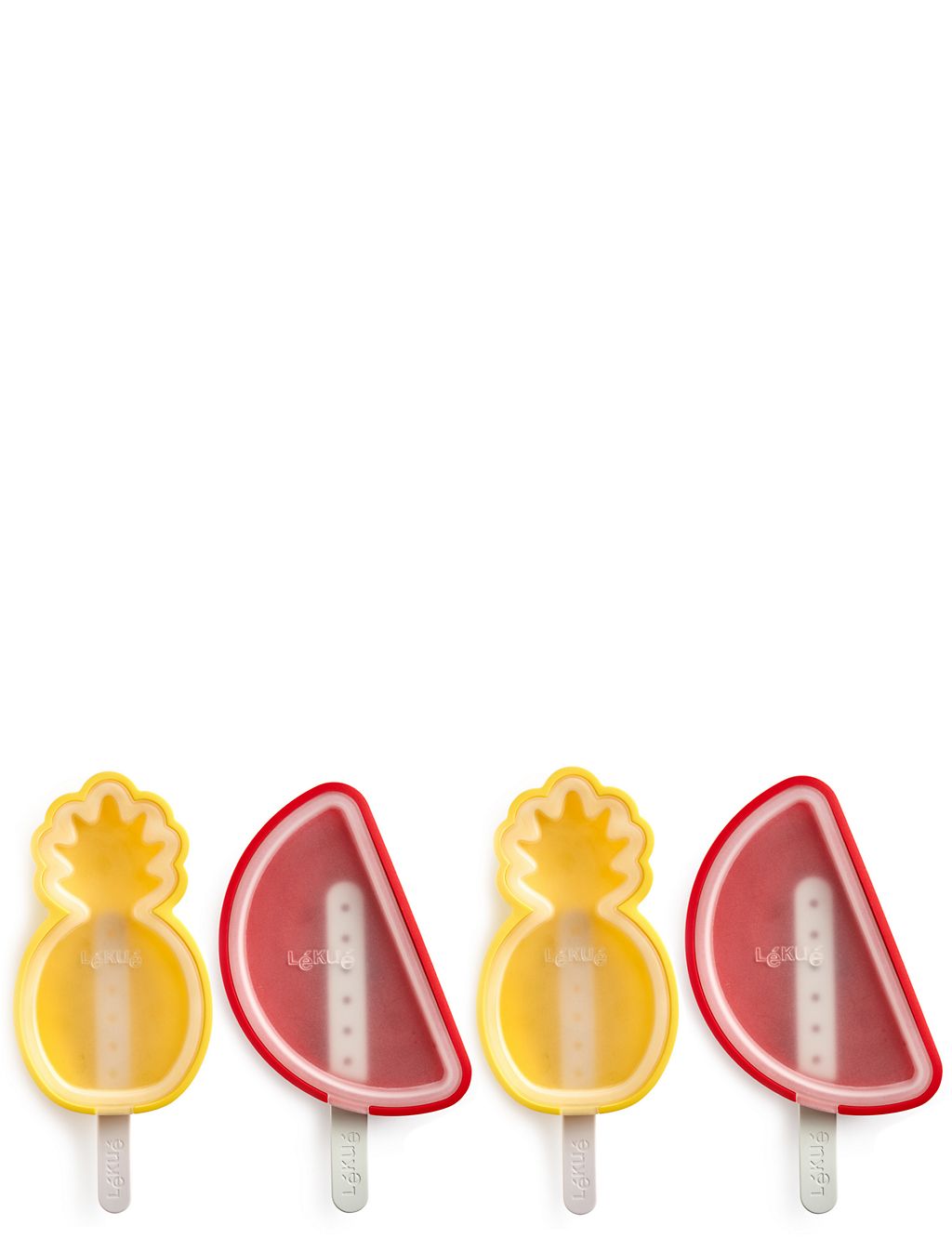 Set of 4 Fruity Lolly Moulds 3 of 4