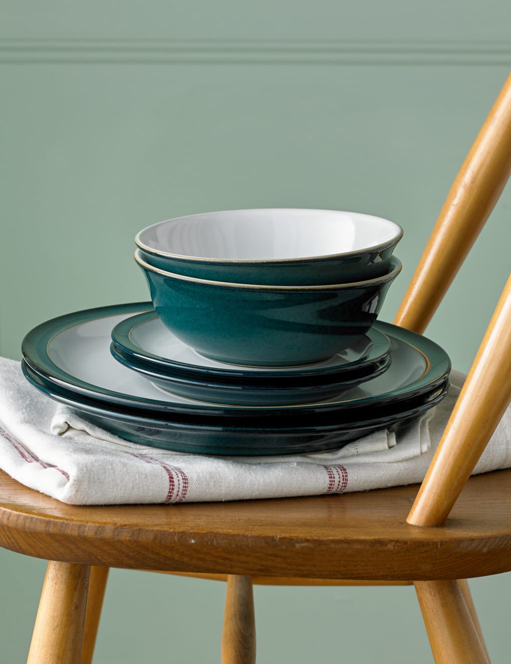 Denby greenwich dinner plate clearance