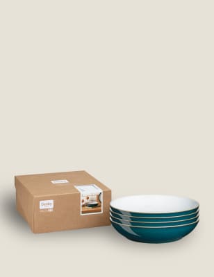 Set of 4 Greenwich Pasta Bowls Image 2 of 8
