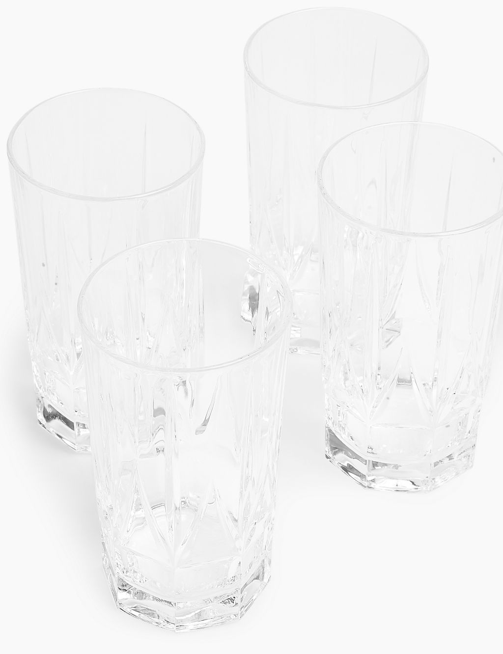 Set of 4 Iris Highball Glasses 2 of 3