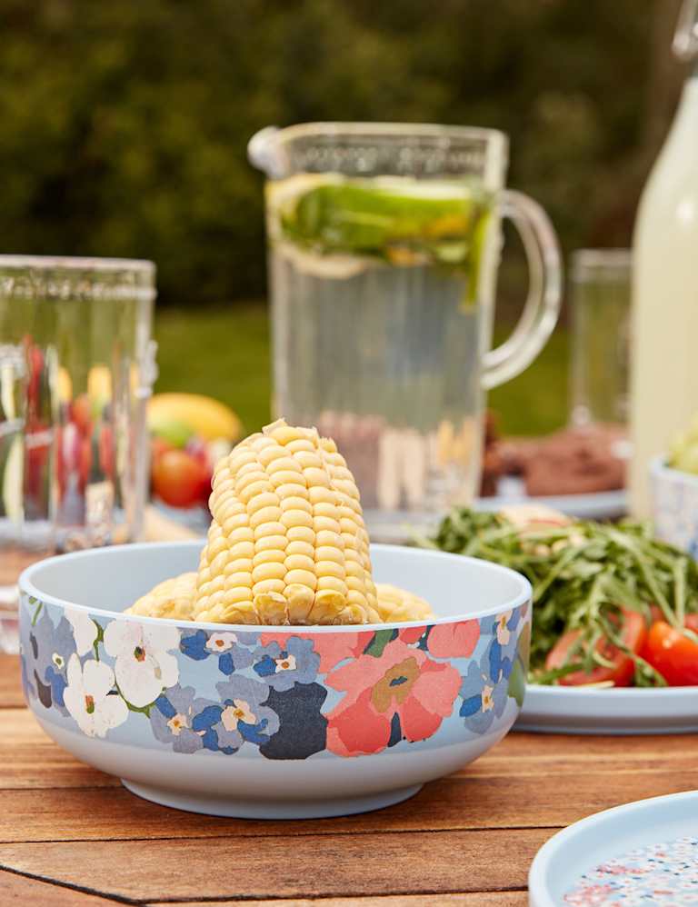 Set of 4 Joules Floral Picnic Bowls JOULES M&S