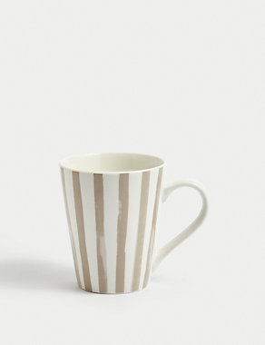 Set of 4 Linear Striped Mugs Image 2 of 4