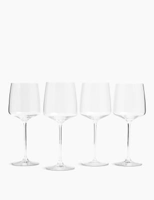 Set of 4 Manhattan Red Wine Glasses