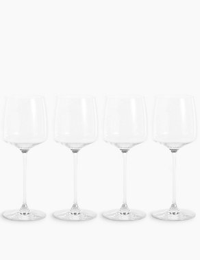 Set of 4 Manhattan White Wine Glasses Image 2 of 4