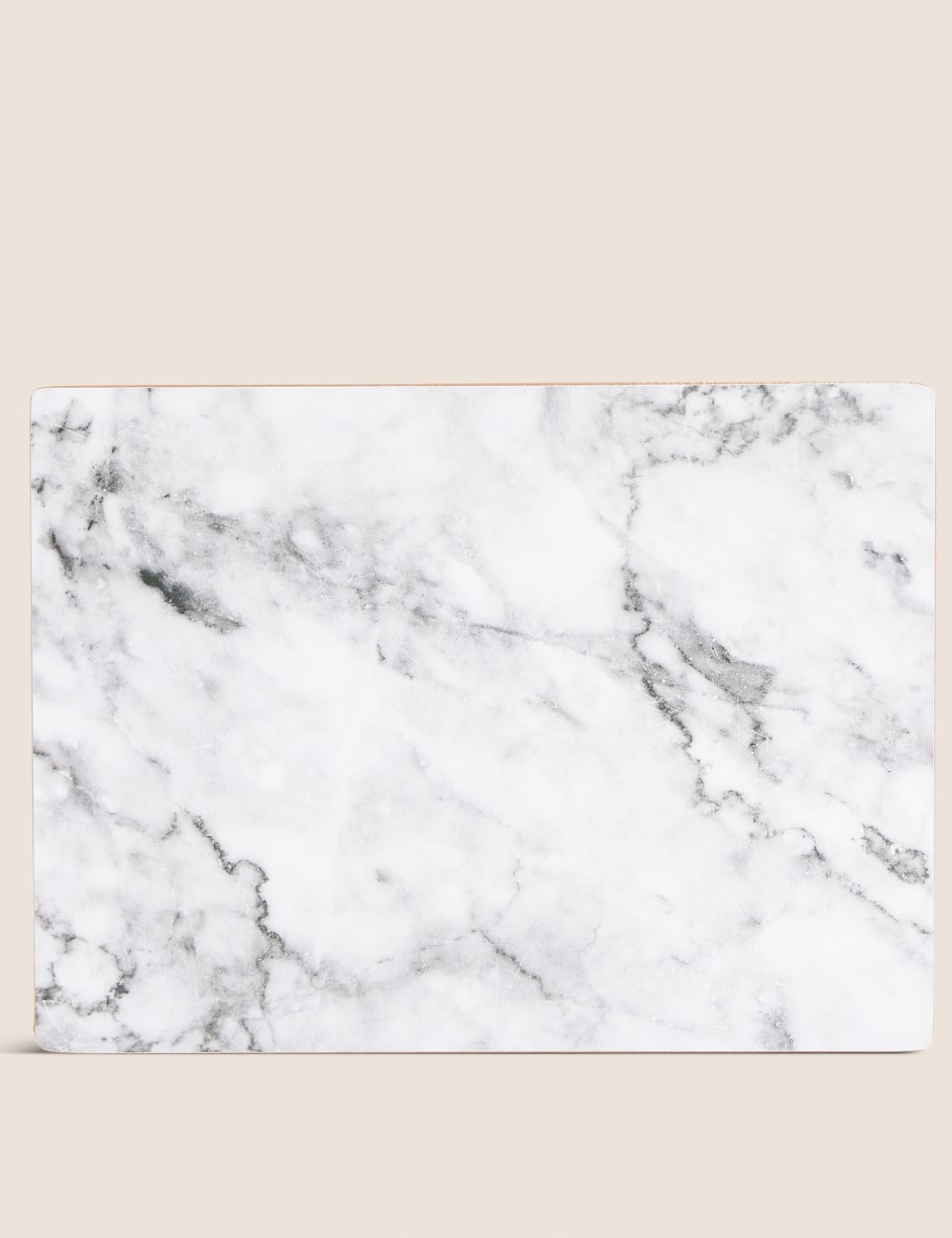 Set of 4 Marble Effect Placemats & 4 Coasters M&S Collection M&S