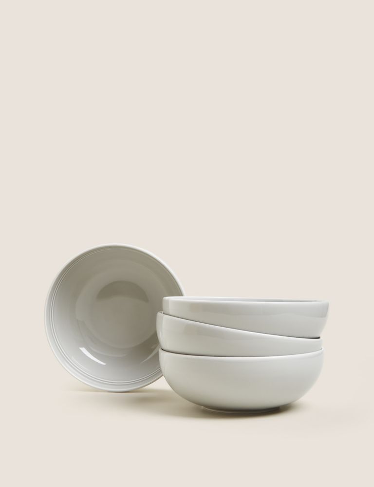 Set of 4 Marlowe Cereal Bowls 1 of 5