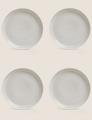 Set of 4 Marlowe Dinner Plates Image 2 of 3