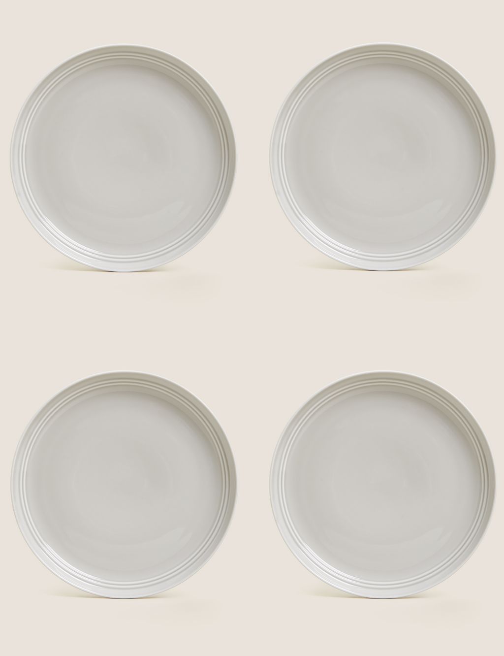 Set of 4 Marlowe Dinner Plates 1 of 3