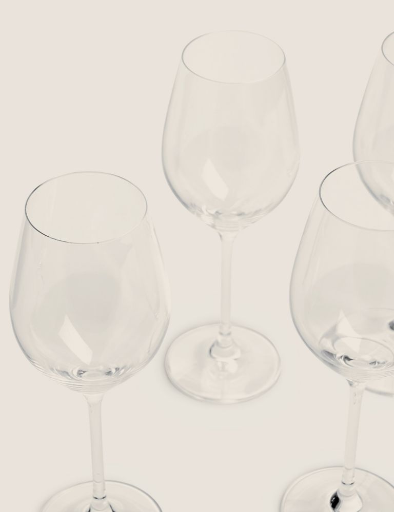 Set of 4 Maxim White Wine Glasses 3 of 4