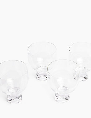 Set of 4 Miami Crystal Gin Glasses Image 2 of 4
