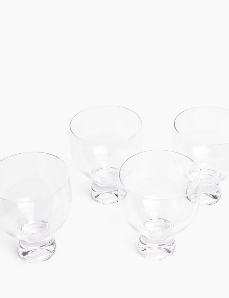 Set of 4 Miami Crystal Gin Glasses 2 of 4