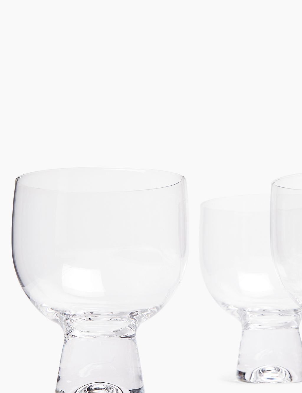 Set of 4 Miami Crystal Gin Glasses 2 of 4