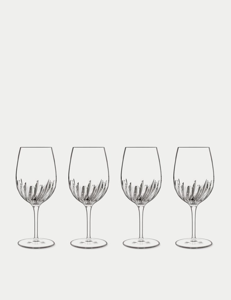 Set of 4 Mixology Textured Wine & Spritz Glasses 1 of 6