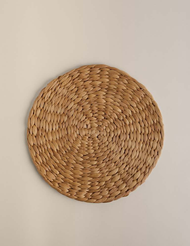 Set of 4 Natural Water Hyacinth Placemats M&S Collection M&S